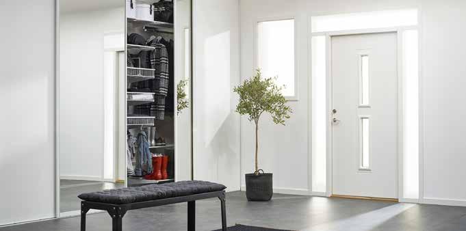 FÖRVARING SKJUTDÖRRSGARDEROB FÖRVARING SKJUTDÖRRSGARDEROB LEVERANTÖR: ELFA LEVERANTÖR: ELFA