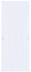 VISTA TRIO LINEAR Vit melamin med