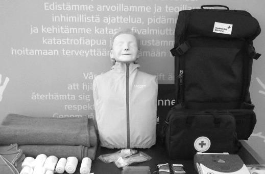 Grupperna har via den landsomfattande kampanjen En bättre dag via centralbyrån fått ett startpaket som innehåller en Annedocka, övningsdefibrillator och material för gruppverksamheten.