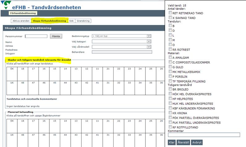 2.4 Registrera Skador och