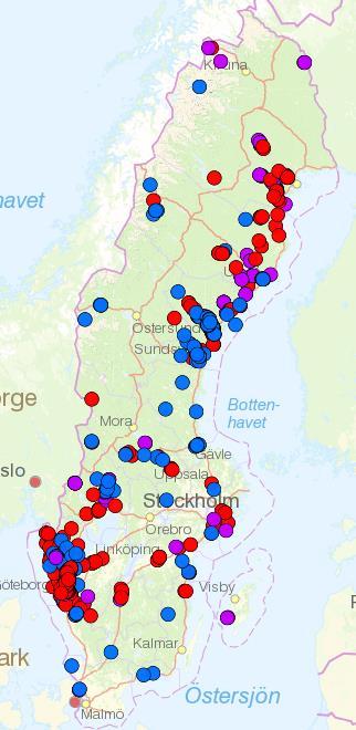 felaktig placering av fyllnadsmassor SGI