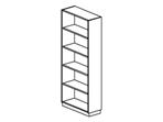 EFG STORAGE EFG Storage Förvaringshyllor Bredd 800 mm Förvaringshylla, med sockel, djup 325 mm E30A54 Förvaringshylla, 5 A4, 4 hyllplan och sockel.