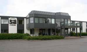 SA Möbler AB Tibro Huvudkontor Fabrik och utställning