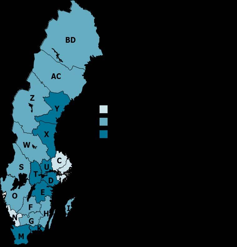 Sida: 30 av 41 Totalt inskrivna arbetslösa i slutet av 2014