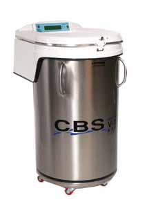 Populära och säkra isothermalfrysar från CBS Med CBS Isothermalfrys hålls era värdefulla celler konstant frysta vid -190 C.