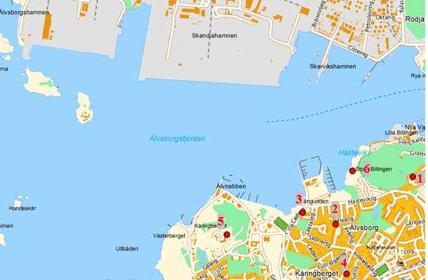 bullerförhållandena vid bostäder på den södra älvstranden har beräkningar av