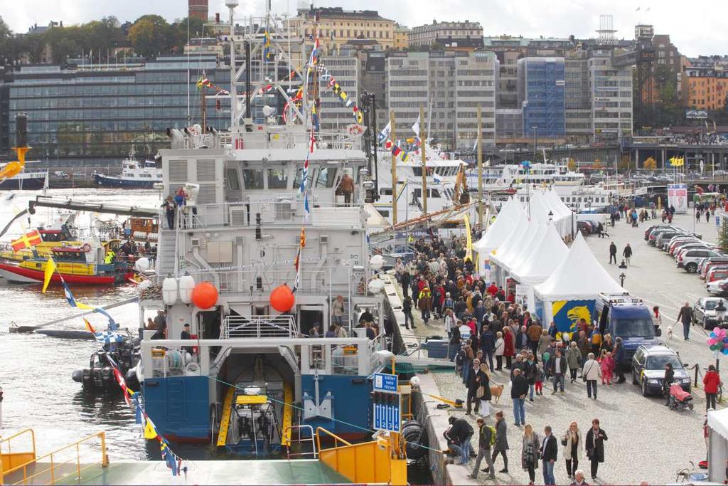 fartygsbränslen öka på sikt. Vid utvecklingen av hamnområden måste hänsyn tas till detta framtida behov. Varje år görs omfattande renoveringsarbeten av kajerna i Stockholms Hamnar.