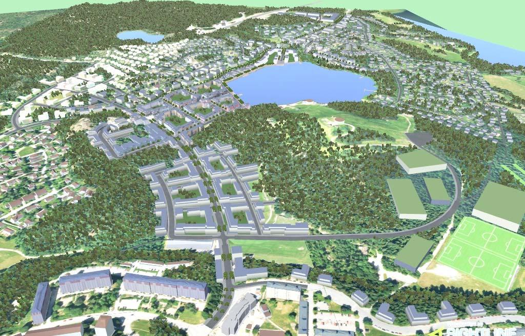 Sidan 2 av 23 förtätningen ska ske i anslutning till befintliga centra.