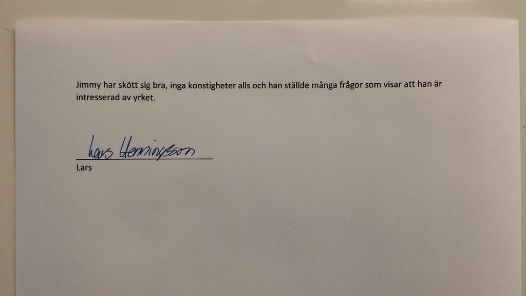 Ansvarsområden, detta fick jag ansvara för när jag arbetade med Lars Då vi arbetade uteslutande med pumpstationer så fick jag en bättre kännedom om hur dom fungerade och hur man skötte om dessa.