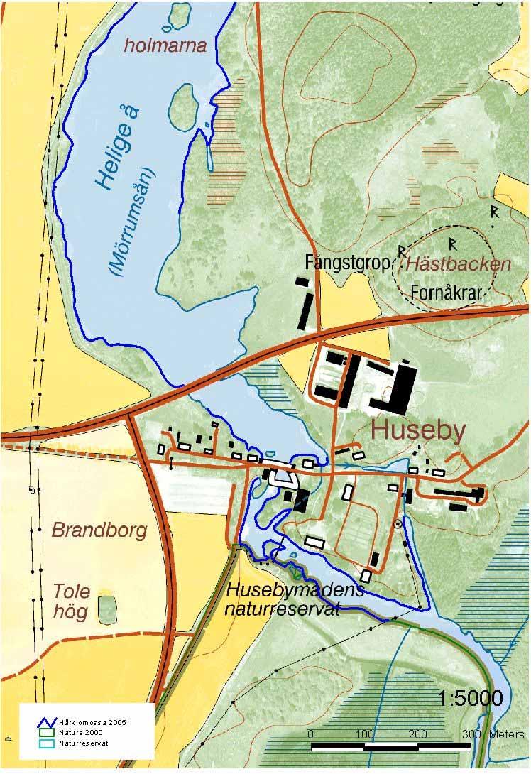 Område 1/ Helige å norr och söder om Huseby LÄNSSTYRELSEN