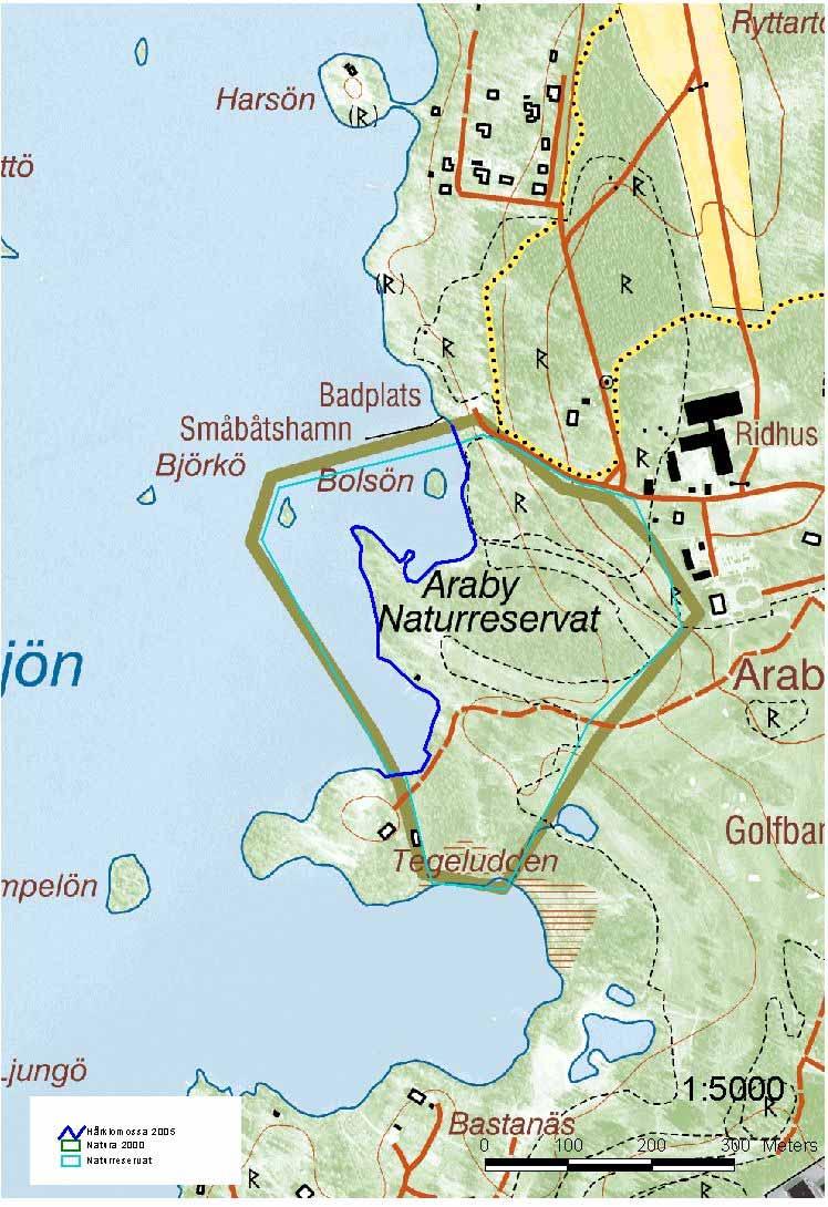 Område 3/ Helgasjön, Araby Naturreservat Vital population Sid 14