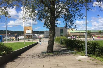 Gränden som är en linje mellan Bygatan