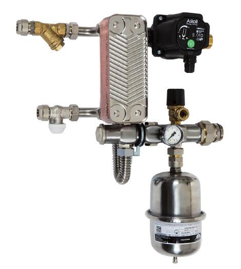 THERMOSYSTEM TM GOLVVÄRME Värmeväxlarpaket TMix E TMIX E-20 TMIX E-30 FÖRDELAR Färdigbyggd vid leverans. Kan kopplas direkt mot golvvärme eller industrifördelare.