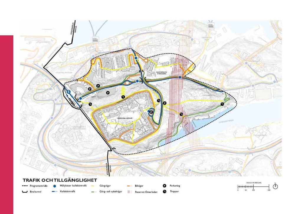 95,, ~ PLANERINGSFÖRUTSÄTTNINGAR TRAFIK OCHTILLGÄNGLIGHET Programornr!d ~ e HiDpla.u:e-.