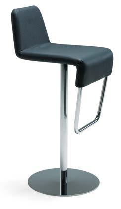 Stack barpall med armstöd Mått: b 510 h 950/1110 x sh 630/780 mm Produktinfo: Sittskal av