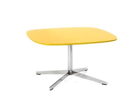 Amore bord Design: Thomas Eriksson Mått: b 1290 x d 690 x h 500 Produktinfo: Bordsskiva av kompaktlaminat, svart eller vitt med svart kärna alt.