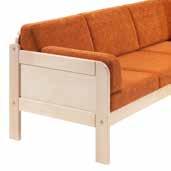 CECILIA soffa 510 2000 23 Sitt skira namn till trots är Cecilia en riktigt robust och stabil möbelserie med enkla rena drag. En bekväm möbel som dessutom fungerar bra som praktisk vilbädd.