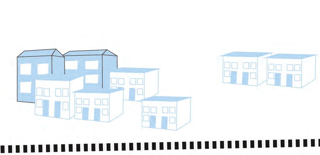 3.Utveckla bostäder nära centrum och stationen För att Knäred ska utvecklas i linje med visionen behöver fler bostäder byggas, framför allt i nära anslutning till centrum, såväl småhus och radhus som