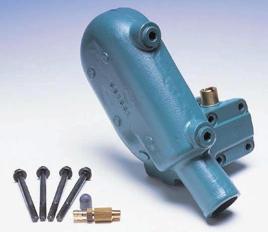 3858758 Avgastäcklock för drev OBS! Skall användas enbart i kombination med täcklocksats för sköld, 3858758. Innehåller: Avgasport, nitar (2 per sida), täcklock ( per sida).
