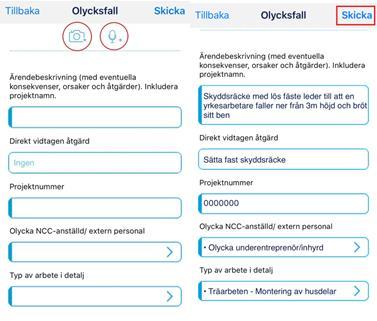 21 f) Fyller in ärendet: t.ex.