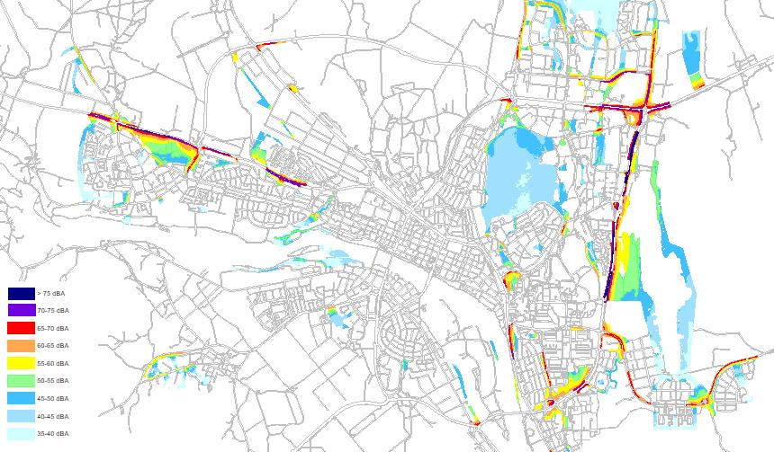 Trafikverket Längs det statliga vägnätet är det Trafikverket som ansvarar för åtgärder. Liksom kommunen har även Trafikverket krav på sig att ta fram ett åtgärdsprogram.