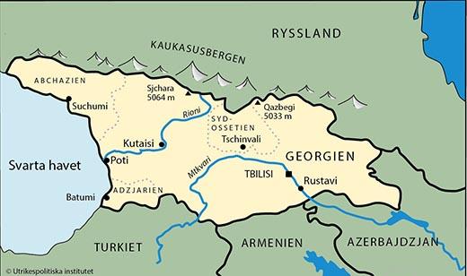 I vår tid har Georgien söndrats av separatistiska utbrytningar i republikerna Abchazien och Sydossetien.