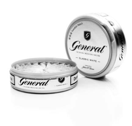TILLVÄXTEN FÖR SNUS I SKANDINAVIEN DRIVS AV PORTIONSSNUSET Uppskattad marknadsvolym per produktformat Miljoner dosor 400 Lös Portion 7,7% CAGR