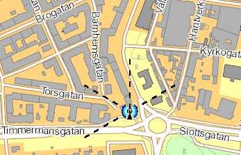 3 Information om grader och vinklar Till vänster en vanlig kompass: Norr = 0 Öst = 90 Syd = 180 Väst = 270 ens vinkel anger