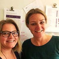 8. YRKES- OCH BRANSCHFRÅGOR 8.1. Socialarbetarfrågor Det finns nu ett regionalt nätverk för socialarbetare som samordnas av Visions center i Stockholm.
