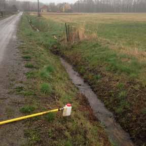 Varbergstunneln, Västkustbanan, Varberg-Hamra Ytorna av lämpliga öringreproduktionslokaler uppströms den planerade järnvägspassagen har beräknats till 300 m 2.