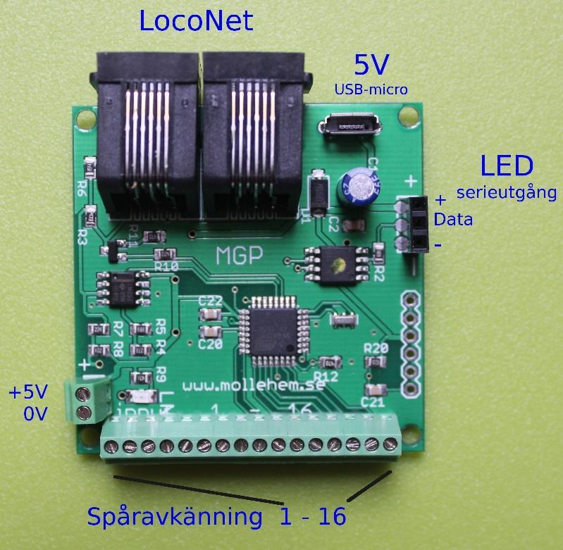 Instruktion dekoder Signal10 v. 0.9 Sida 2 av 18 Appendix A, Maskinvara... 18 1 SIGNALDEKODER Signaldekodern hanterar järnvägens signaler.