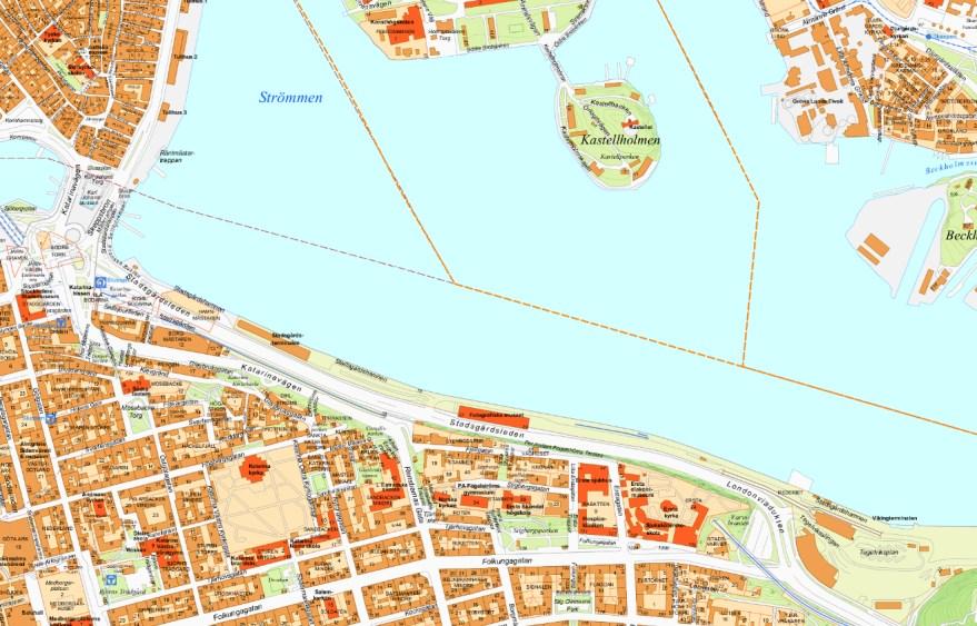Sida 6 (20) Gul ring markerar läget för planområdet. Tidigare ställningstaganden Regionplan Planeringsmål att uppnå till 2030 är bl.a. att värdefulla natur, kultur- och rekreationsmiljöer värnas och vidareutvecklas (RUFS 2010).