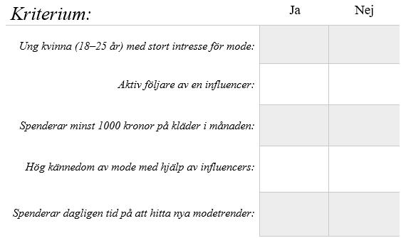 Bilageförteckning Bilaga 1 -