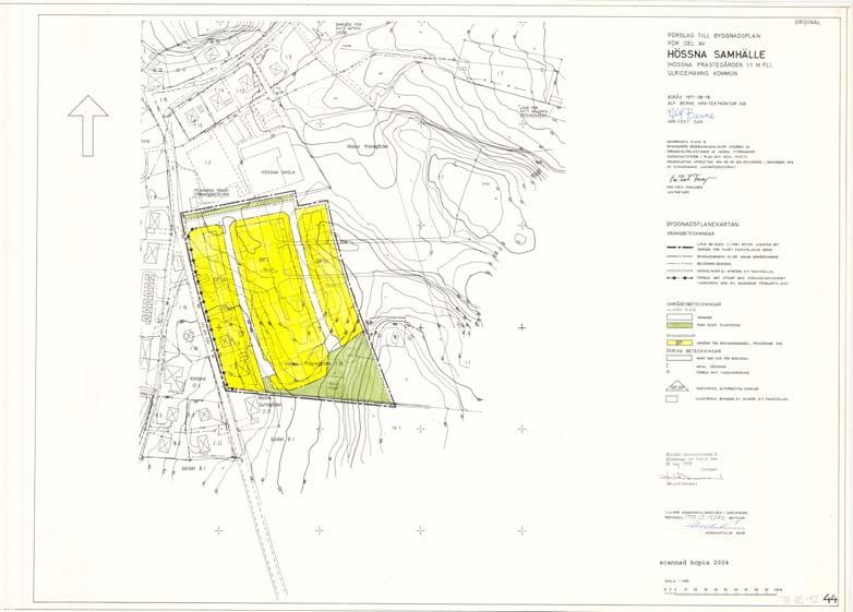 Detaljplan antagen 1978-05-12 Riksintresse och fornlämningar Planområdet ligger inte inom något av områdena av riksintresse. Det finns heller inga kända fornlämningar inom området.