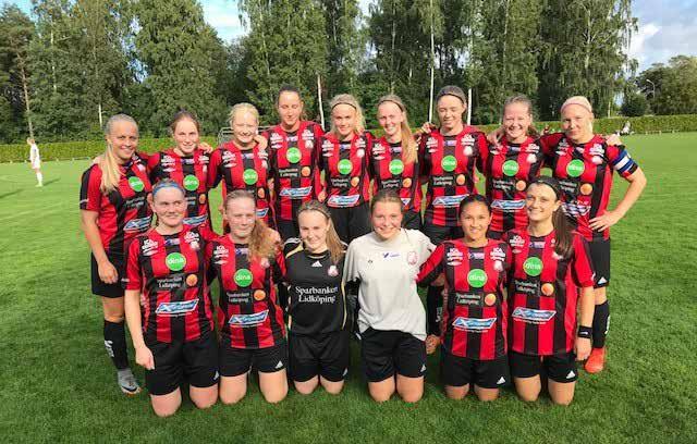 SEGRARE I FLICK-DM F 16: LIDKÖPINGS FK Bakre raden fr.v.