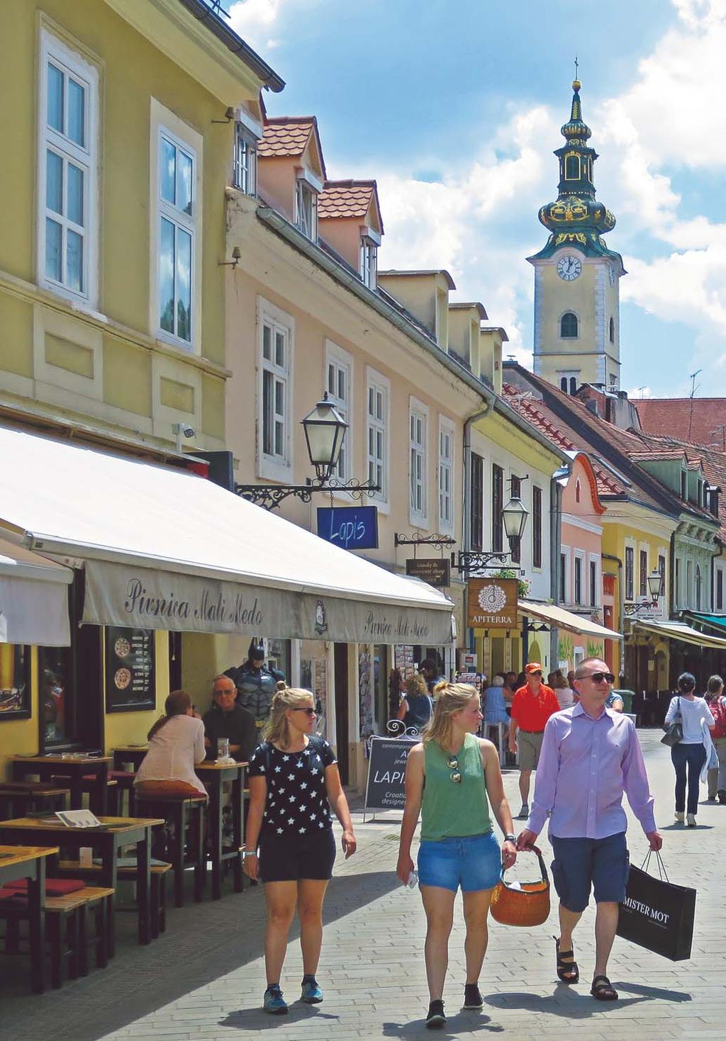 Zagreb okänd huvudstad med lång historia! En fördel med Zagreb är att alla de stora sevärdheterna finns inom gångavstånd.