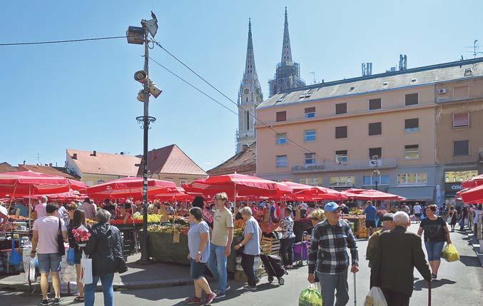 Kroatien ville med denna frimärksutgåva från 1992 uppmärksamma att det var 100 år sedan centralstationen i Zagreb invigdes.