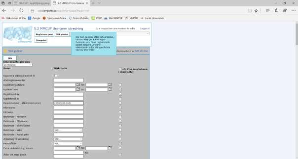 3C Manual LÄS även generella Inmatningsanvisningar för registrering i 3C, finns under fliken 3C information.