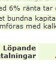 kalkylräntan.