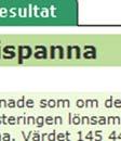 beräknat med