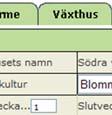 Flik Räkna innehåller fakta om hur växthuset används.