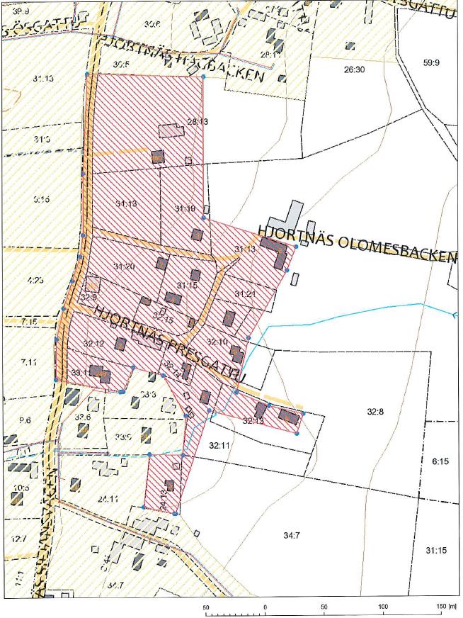 2(3) Detta förhållande innebär en annan ekonomisk möjlighet att bygga ut VAledningar inom området. Utbyggnad av VA inom hela det aktuella området beräknas kosta ca 1 650 000 kronor.