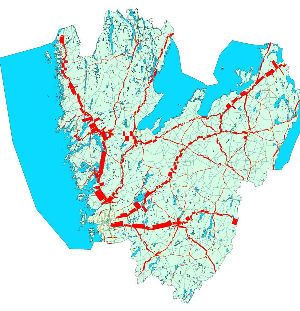 8 (18) Sårbarhet för godstransporter på väg Sårbarhetsanalys för godstransporter i Västra Götalandsregionen.