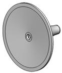 avböjningshylsor har en 1098306 O ring, Viton, 3 mm x 1.