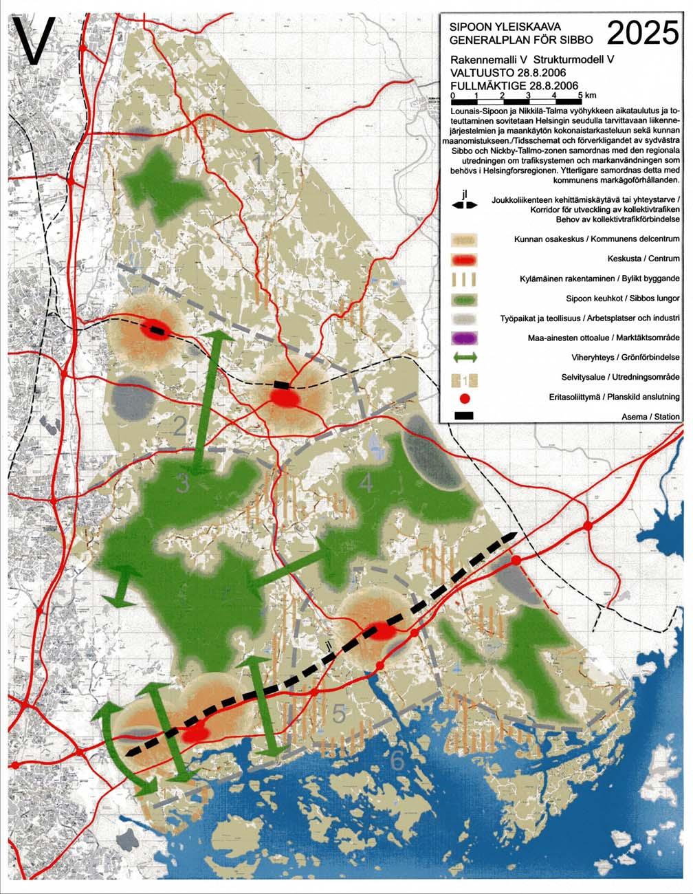 GENERALPLAN FÖR SIBBO 2025 / GENERALPLANEBESKRIVNING Bild 9.