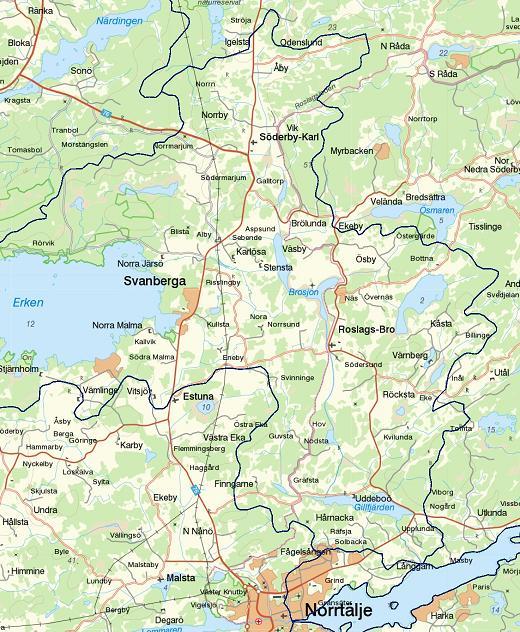 Ekologisk status Hög God Måttlig Otillfredsställande Dålig Söderbykarl AVR Svanberga AVR Drottningdal AVR Gillfjärden Biologisk Fysikalisk-kemisk Lundaströmmen Biologisk Fysikalisk-kemisk Figur 6.