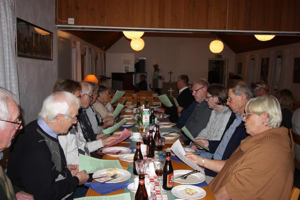 Höstfesten gick av stapeln i Böda församlingshem den 14 november. Kroppkakor hör förstås till och dessutom hembakat bröd från Gertie Jonasson.