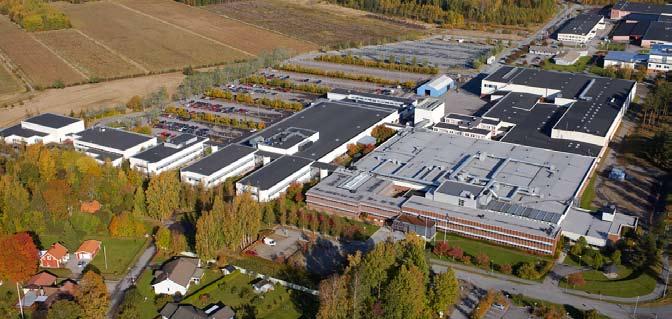 Transistorn 2, Montörgatan 2, Kumla Förnyande av stora lokalkontrakt I början av juli förnyade Corem tre stora lokalkontrakt med Ericsson i tre olika fastigheter.