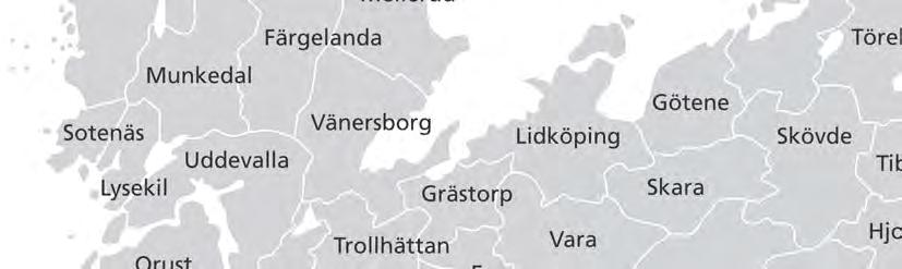 Karta över Västra