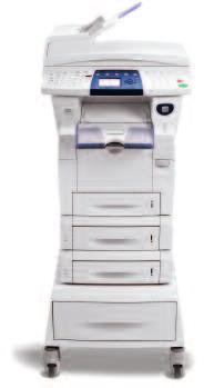 Phaser 8860MFP Multifunktionssystem Din tillförlitliga, problemfria partner Phaser 8860MFP-multifunktionssystemet skonar både miljön och budgeten, och är så kraftful och lättanvänd att arbetsgruppens